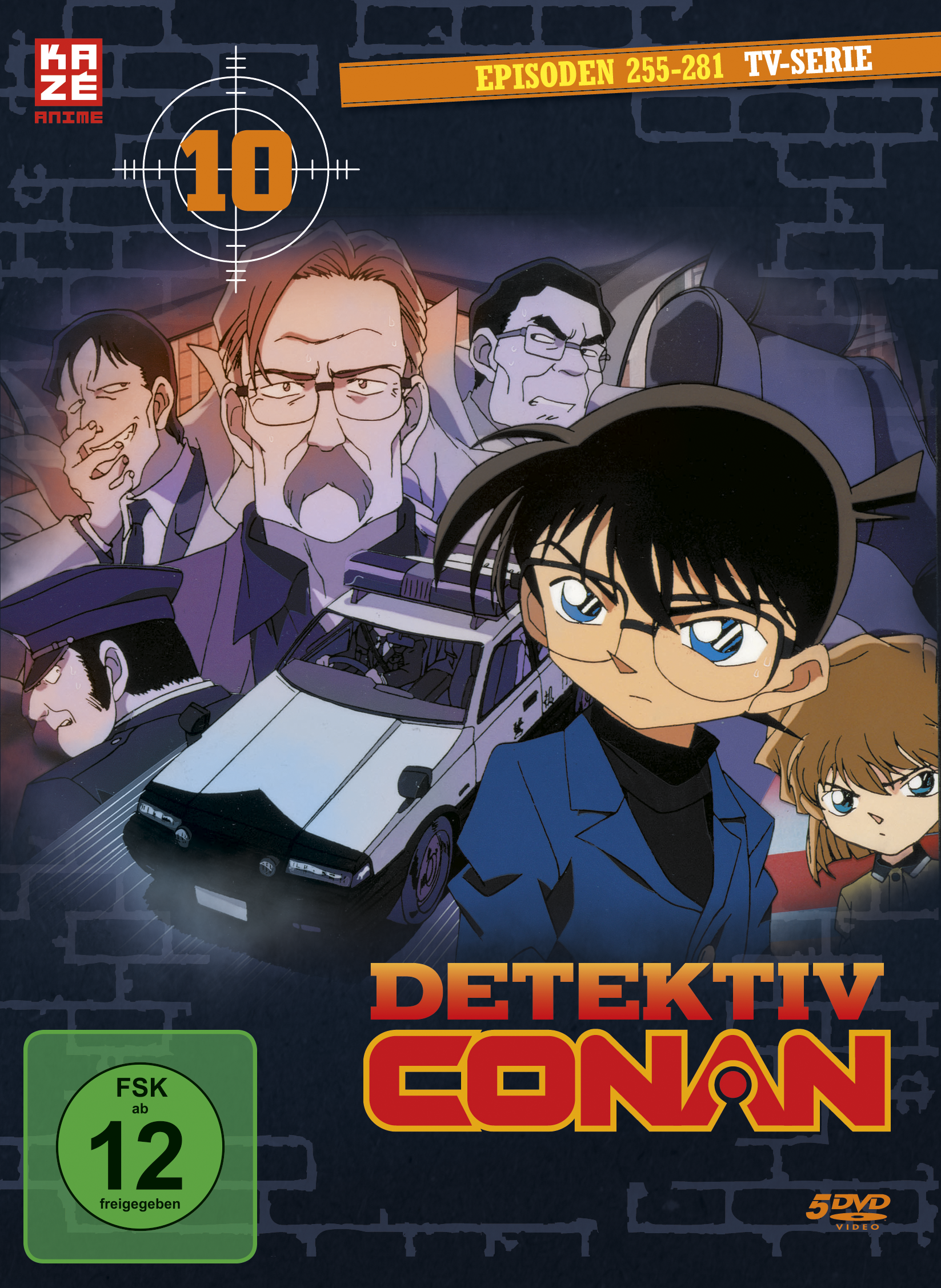 Detektiv Conan - TV-Serie - 10 DVD (Episoden DVD 255-280) Box