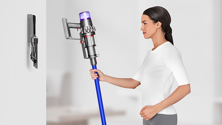 DYSON Akku-Staubsauger V11 Absolute (268700-01) Akku-Stielsauger (760 ml, Akkulaufzeit: 60 min, Blau)