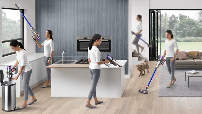 DYSON Akku-Staubsauger V11 Absolute (268700-01) Akku-Stielsauger (760 ml, Akkulaufzeit: 60 min, Blau)