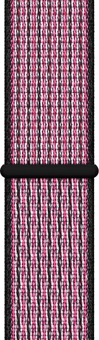 APPLE 40 mm Nike Sport Loop, Pink Blast/True Berry (MWTW2ZM/A)