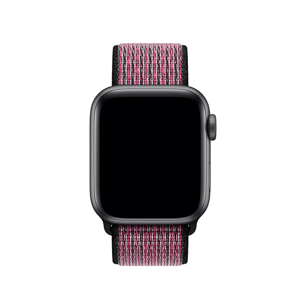 APPLE 40 mm Nike Sport Loop, Pink Blast/True Berry (MWTW2ZM/A)