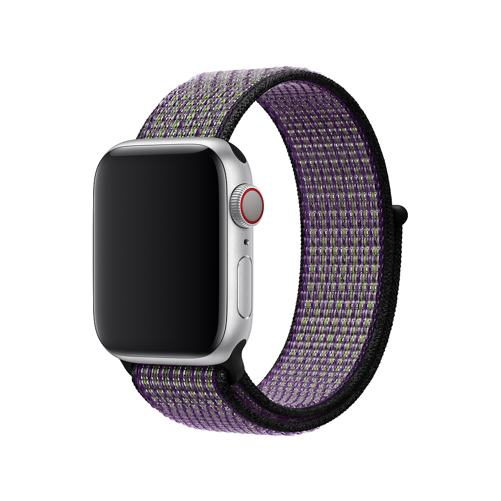 APPLE 44 mm Nike Sport Loop, Desert Sand/Volt (MWU52ZM/A)