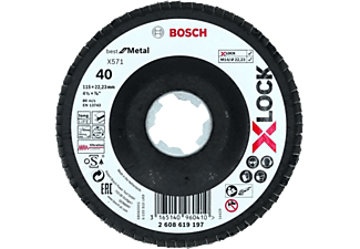 BOSCH X-LOCK X571 Legyezőtárcsa, Best for Metal, G40, ø 115 mm, 1 db (2608619197)