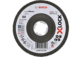 BOSCH X-LOCK X571 Legyezőtárcsa, Best for Metal, G60, ø 115 mm, 1 db (2608619198)