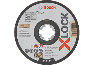 BOSCH X-LOCK Vágókorong Standard Inox, ø 125x1x22,23mm, 1 db (2608619262)