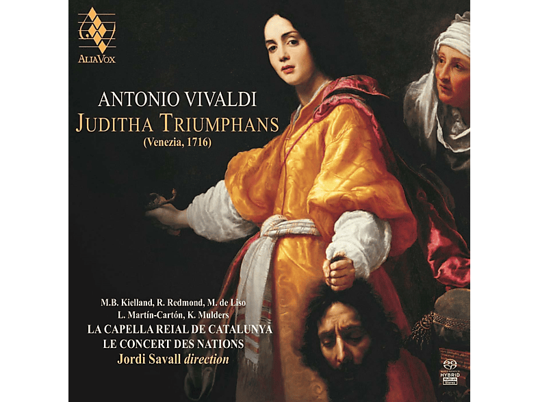 Concert Des Nations Jordi Savall Ca;Jordi Savall - Juditha Triumphans (Venezia, 1716) CD