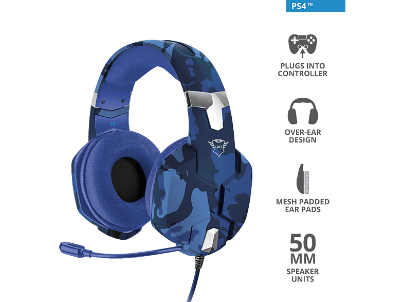 TRUST Gaming Headset PS4 GXT322B (23249)
