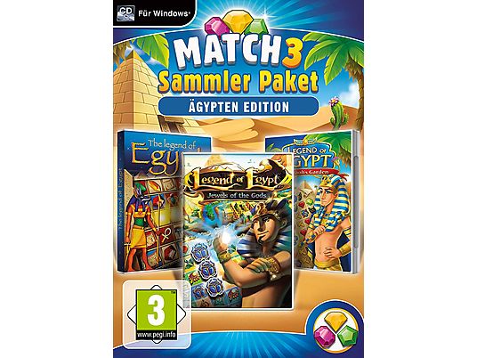 Match 3 Sammlerpaket: Ägypten Edition - PC - Allemand