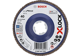BOSCH X-LOCK X571 Legyezőtárcsa, Best for Metal, G40, ø 115mm, 1 db (2608619205)