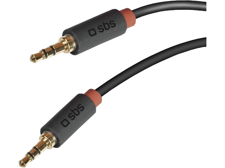 SBS Audiokabel 3.5 mm jack 1.5 m (TECABLE35KR)