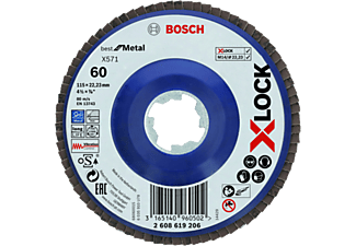 BOSCH X-LOCK X571 Legyezőtárcsa, Best for Metal, G60, ø 115mm, 1 db (2608619206)