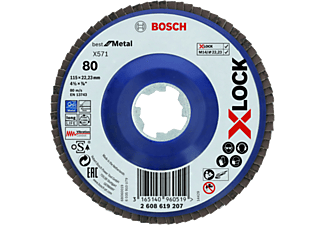 BOSCH X-LOCK X571 Legyezőtárcsa, Best for Metal, G80, ø 115mm, 1 db (2608619207)