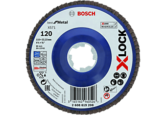 BOSCH X-LOCK X571 Legyezőtárcsa, Best for Metal, G12, ø 115mm, 1 db (2608619208)