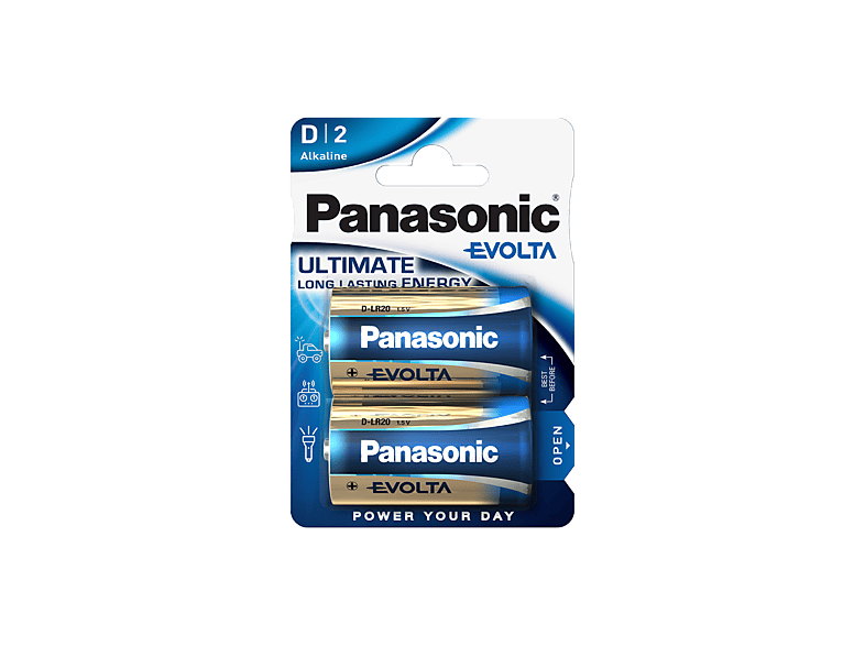 PANASONIC Evolta D 2-pack | MediaMarkt