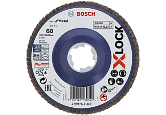 BOSCH X-LOCK X571 Legyezőtárcsa, Best for Metal, G60, ø 125mm, 1 db (2608619210)
