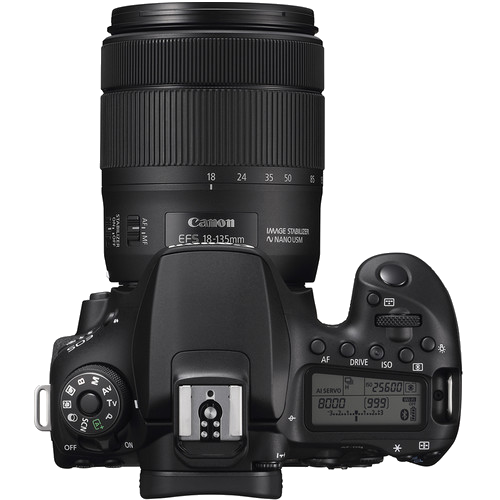 CANON EOS 90D DSLR fényképezőgép, +EF-S 18-135 mm IS USM objektív (3616C017)