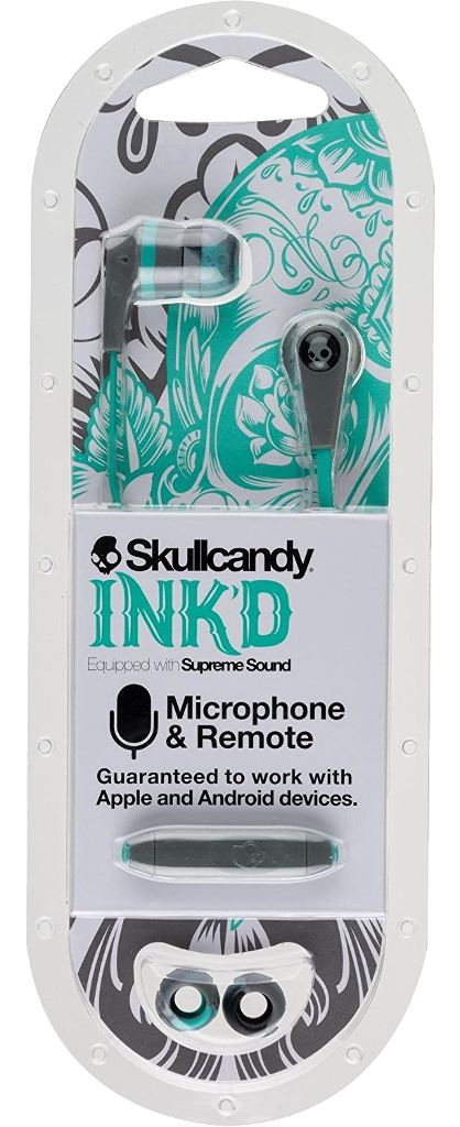 SKULLCANDY S2IKJY-528 INKD 2 GRAY/MINT mikrofonos fülhallgató