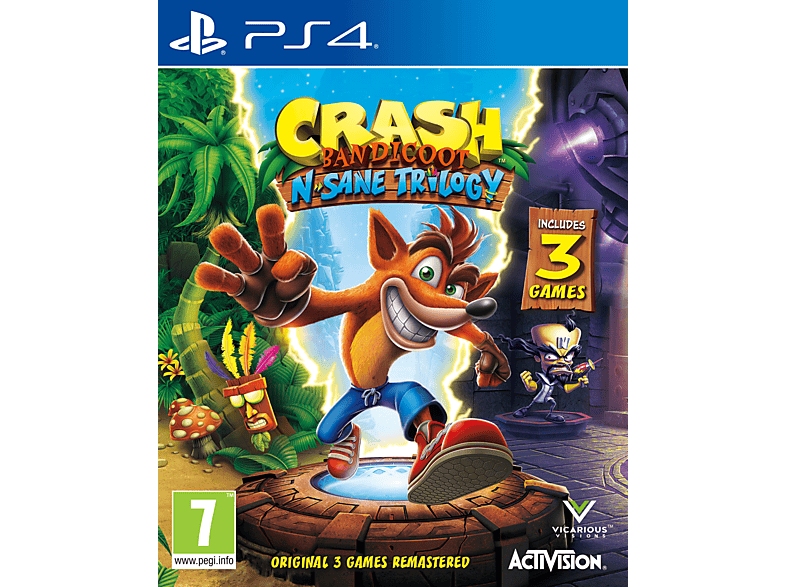 Crash Bandicoot - Nsane Trilogy Playstation 4