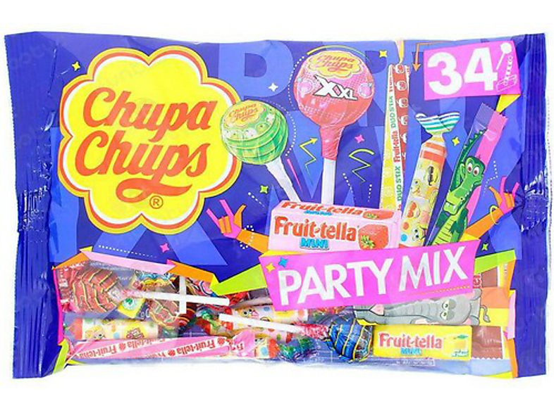 Caramelos - Chupa Chups Party Mix, Surtido, 34 unidades, 400g
