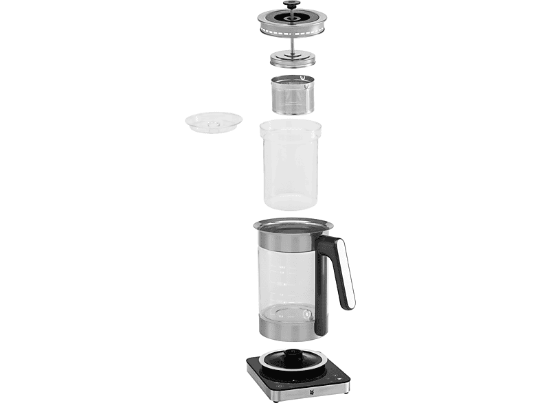 WMF 04.1326.0011 Lumero Wasserkocher (3000 Watt , Cromargan matt/Transparent)