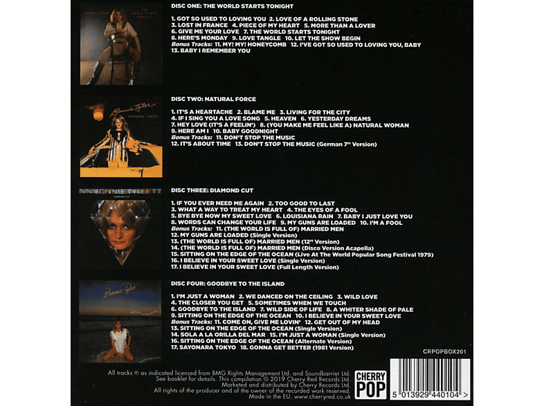 Thumbnail - Bonnie Tyler - The RCA Years (4CD Box Set) (CD)