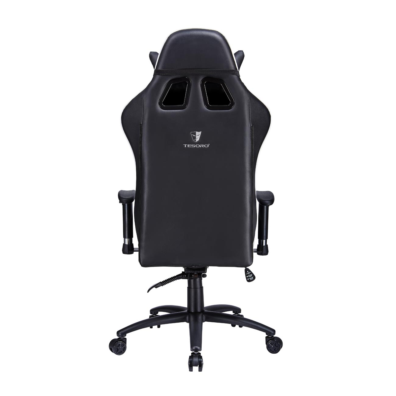 TESORO Zone Speed Gaming Chair Gaming Stuhl, schwarz/weiss