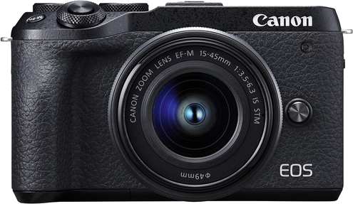 CANON EOS M6 Mark II + EF-M 15-45 mm S + EVF elektronikus kereső