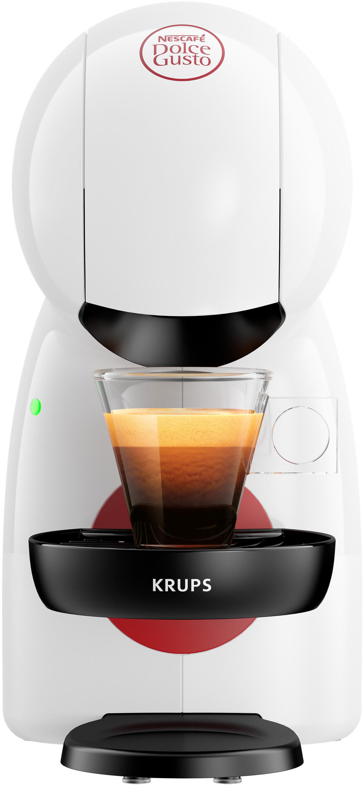 KRUPS KP1A01 Nescafé Dolce Gusto Piccolo XS Kapselmaschine Weiß/Schwarz/Bordeaux