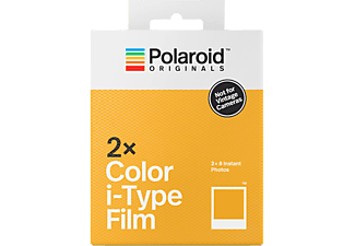 POLAROID színes i-Type Film, fotópapír fehér kerettel, új i-Type kamerához, 16db instant fotó