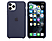 APPLE iPhone 11 Pro szilikon tok - sötétkék
