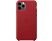 APPLE iPhone 11 Pro bőrtok - piros