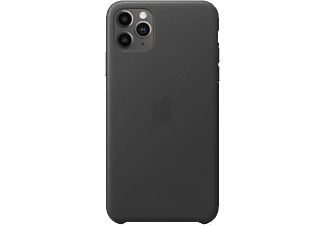 APPLE iPhone 11 Pro Max bőr tok - fekete