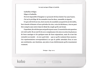 KOBO E-reader Libra H2O Blanc