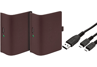 VENOM Xbox One akkumulátor csomag + töltőkábel, piros (VS2864)