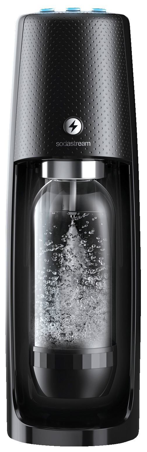 SODASTREAM 1011811490 Easy One Touch Wassersprudler Schwarz