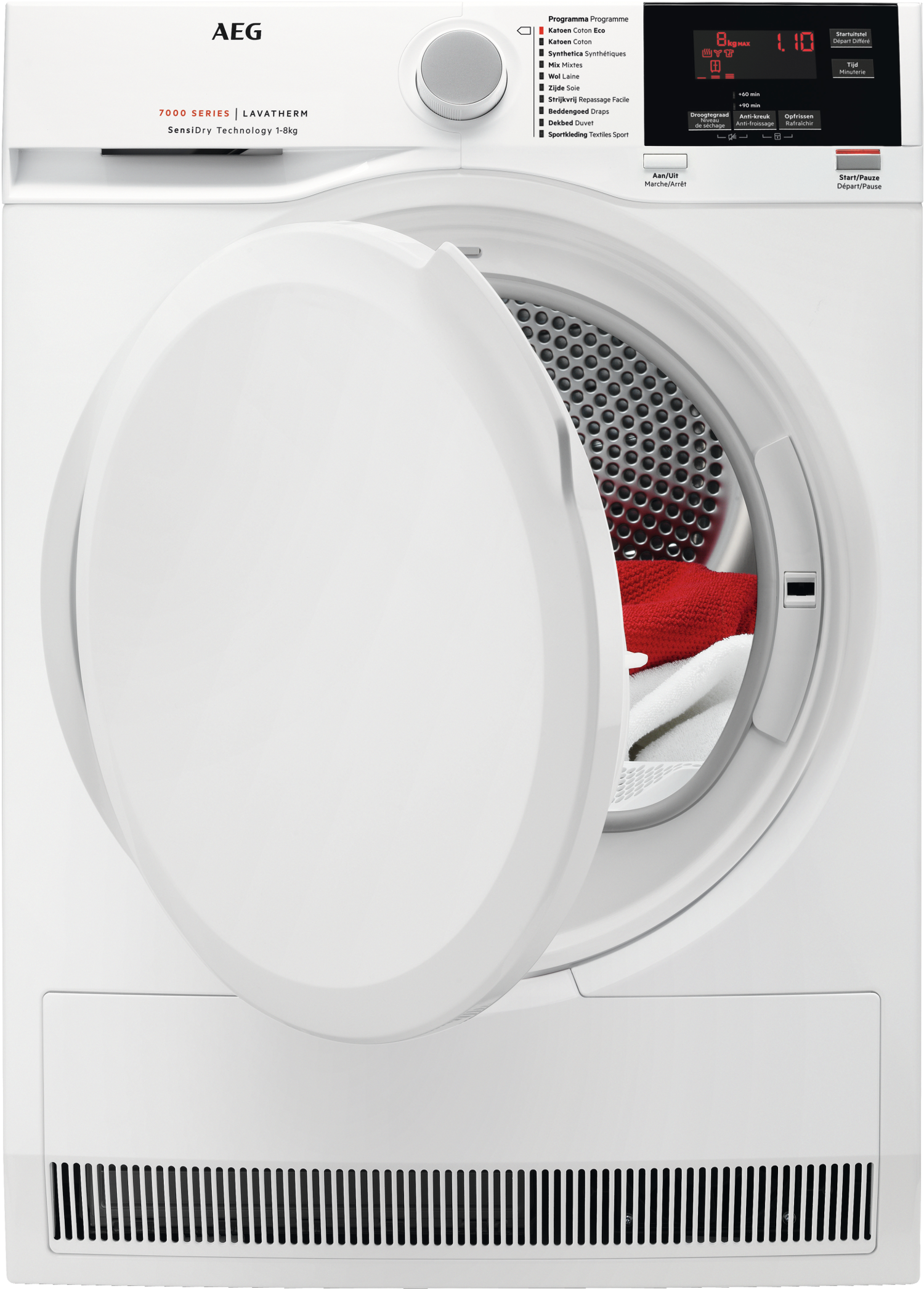 AEG Séchoir pompe à chaleur SensiDry Serie 7000 A++ (T7DBP84G)