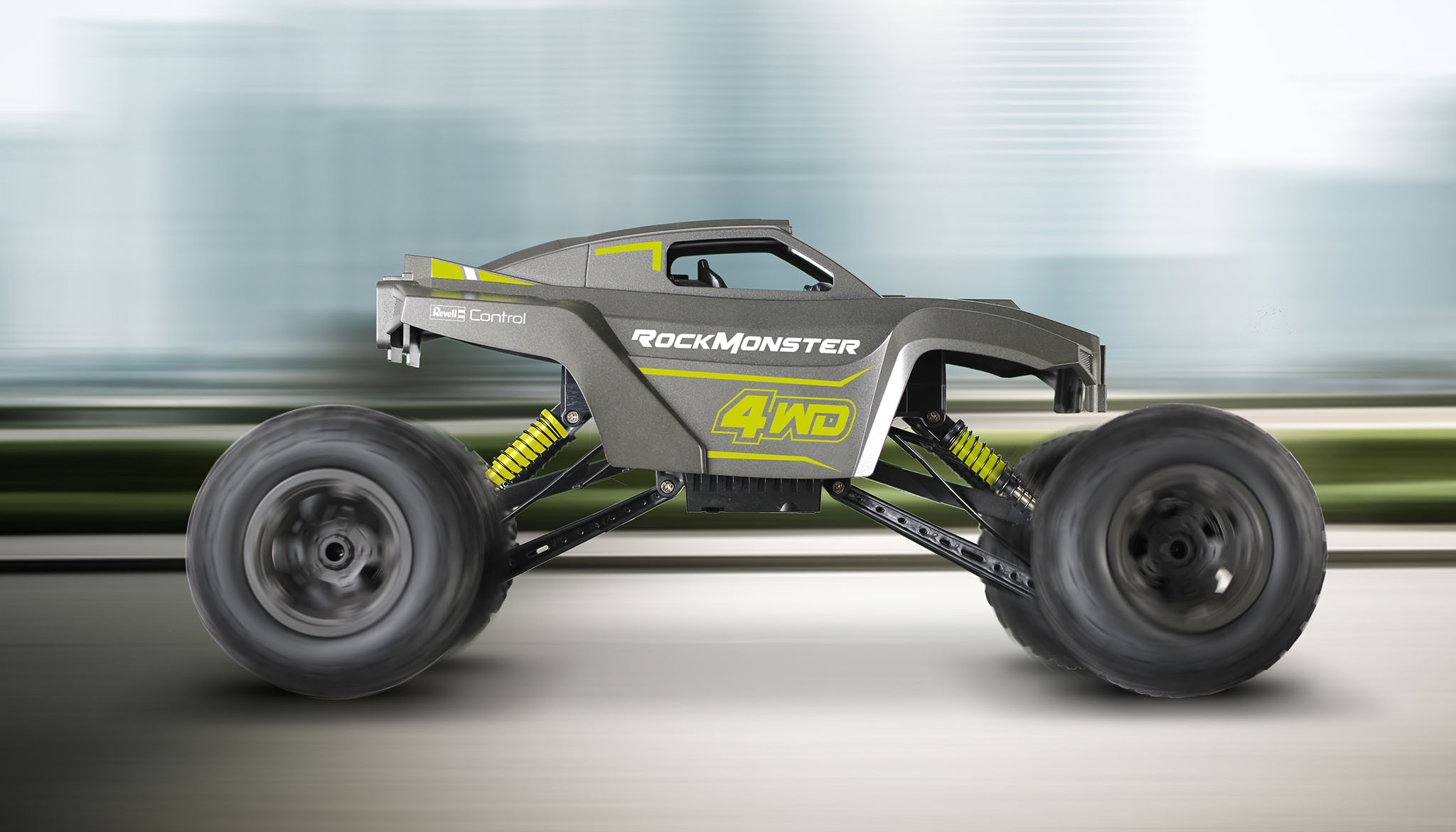 REVELL Crawler "ROCK MONSTER" R/C Spielzeugmonstertruck, Mehrfarbig