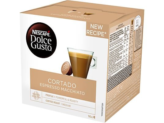 NESCAFÉ Dolce Gusto Cortado Espresso Macchiato - Capsule di caffè