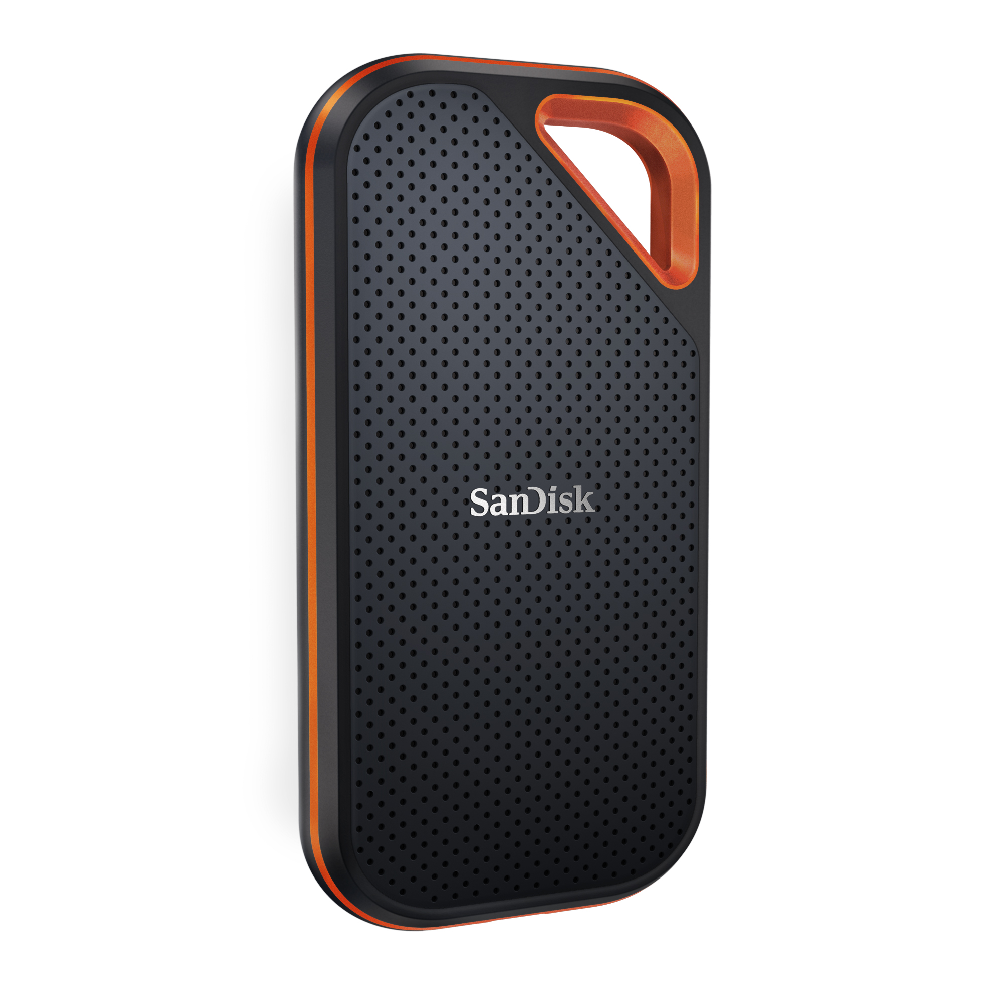 SANDISK Extreme PRO® Portable Festplatte, 2 TB SSD, 2,5 Zoll, extern, Grau/Orange