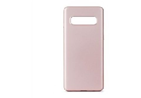 Funda para móvil - Muvit Life Rose Gold, Compatible con Samsung Galaxy S10E, Rosa Metálico