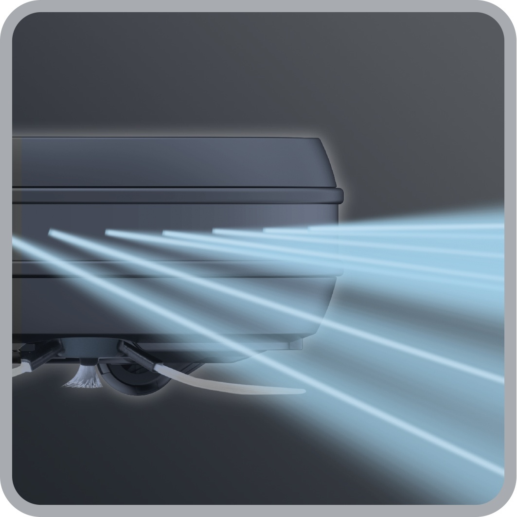ROWENTA RR 6825WH EXPLORER 20 Saugroboter (Schwarz, Laufzeit: 150 min.)