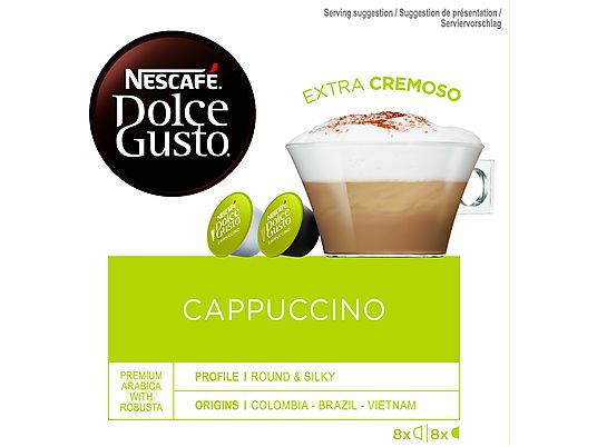 NESCAFÉ Dolce Gusto Cappuccino - Capsules de café