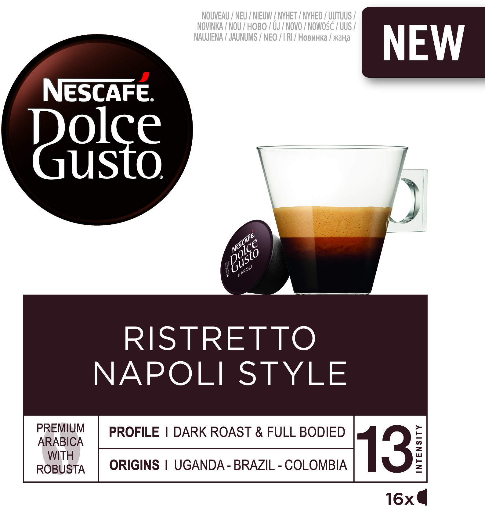 NESCAFÉ Dolce Gusto Ristretto Napoli Kaffeekapseln MediaMarkt