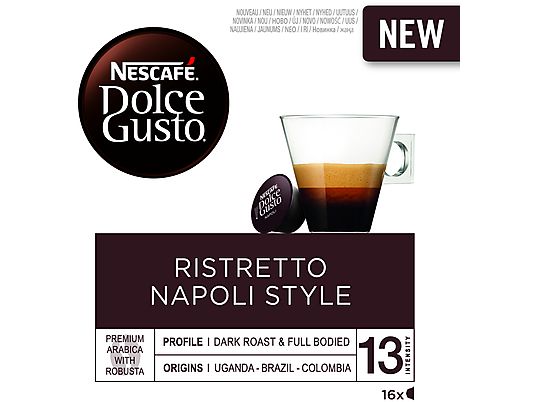 NESCAFÉ Dolce Gusto Ristretto Napoli - Capsule caffè
