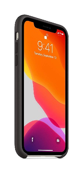 Un iPhone negro en una funda, mostrando su pantalla. La hora es 9:41, 10 de septiembre.