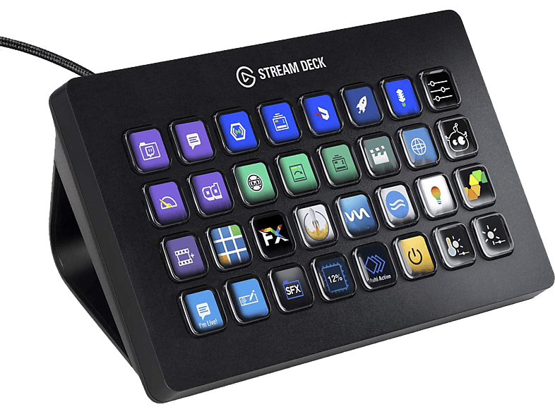 美品 ‼️Elgato Stream Deck XL ELGATO Stream Deck XL | Keypad (Schwarz) | MediaMarkt