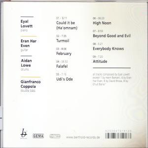 Eyal Lovett Quartet - Beyond Good And Evil  - (CD)