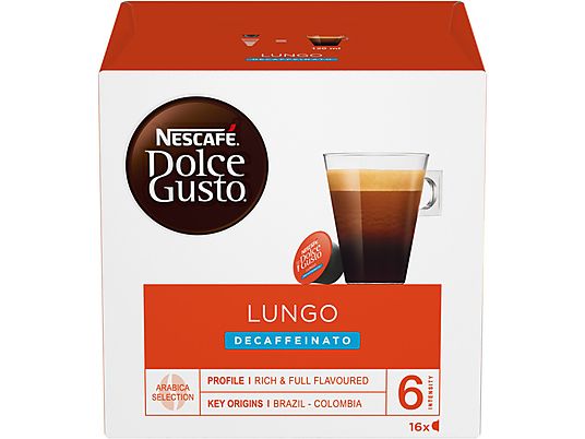 NESCAFÉ Dolce Gusto Lungo Decaffeinato - Kaffeekapseln