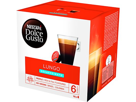 NESCAFÉ Dolce Gusto Lungo Decaffeinato - Capsules de café