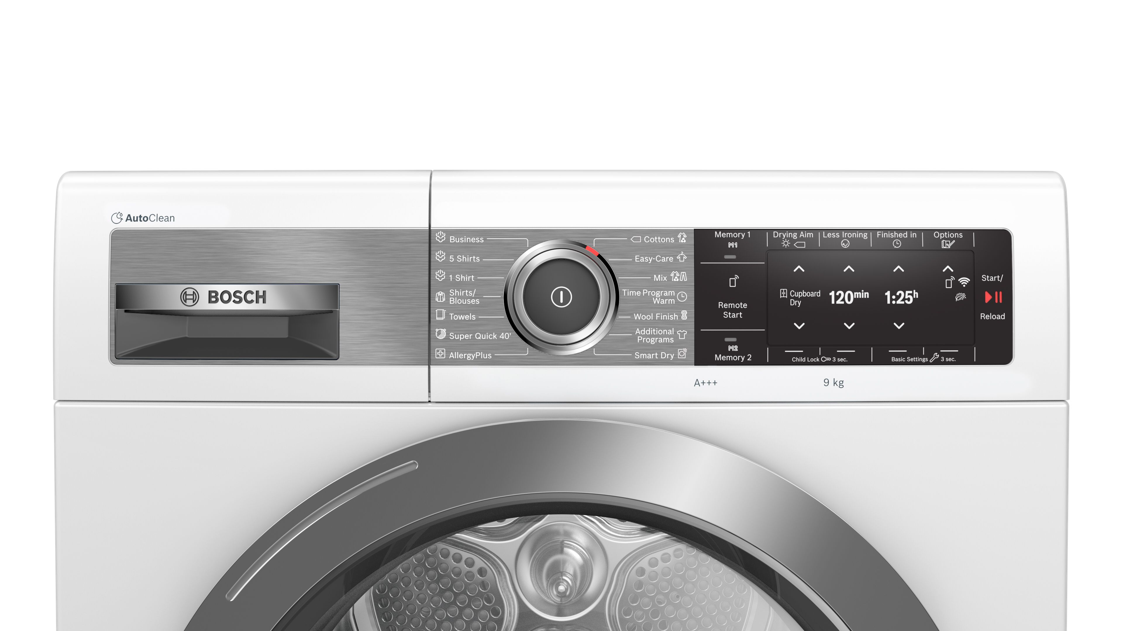 BOSCH WTX87EH0EU Hőszivattyús szárítógép, Home Professional